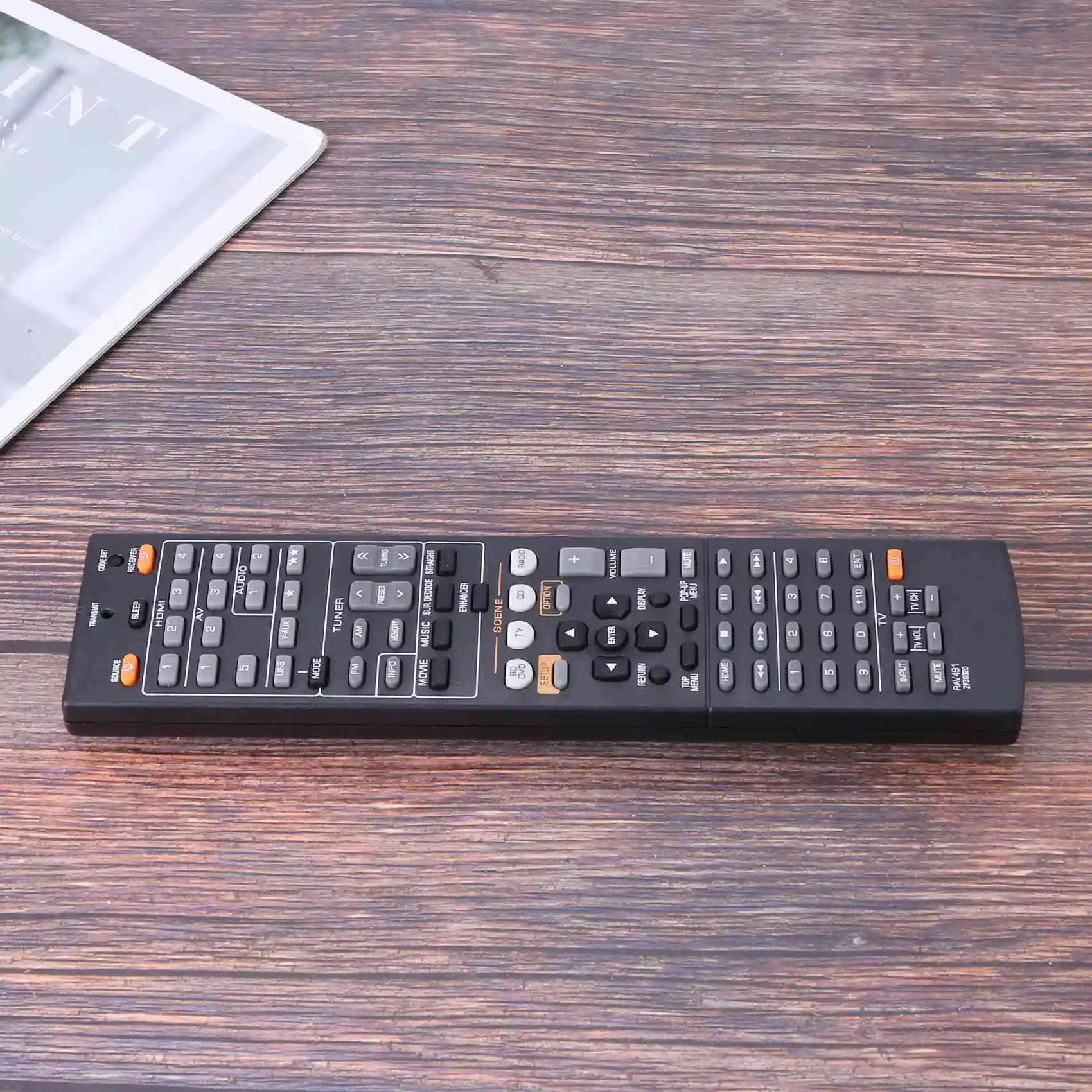 Télécommande pour YAMAHA RX-V375 RX-V467 RX-V565 RX-V567 RX-V571 RX-V665 RX-V765 HTR-3066 HTR-4065 HTR-3066BL RX-V373BL