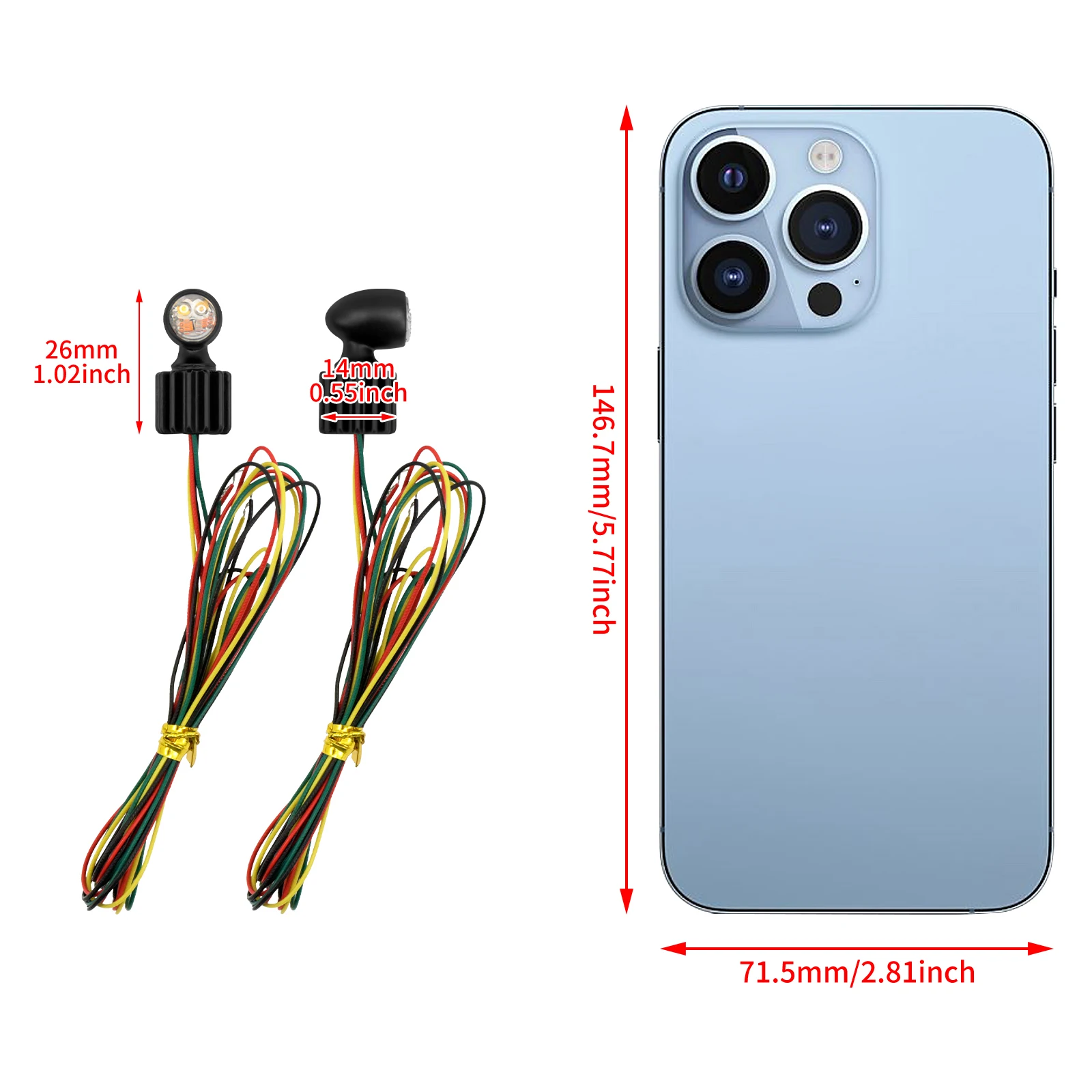 Motocykl czarny/chrom Mini LED kierunkowskaz światło hamowania działa led uniwersalny dla Harley Touring Dyna Softail Sportster XL FLSB