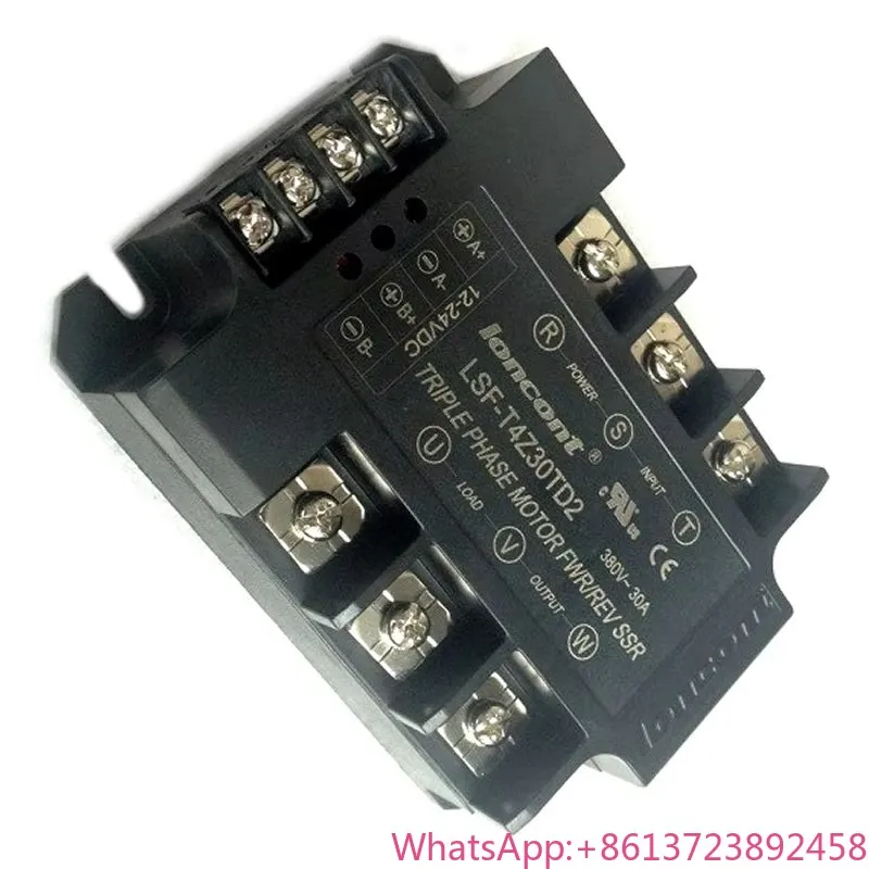 

Intelligent Three-Phase AC Motor Positive And Negative Solid State Relay Module 15A/30A/60A/90A
