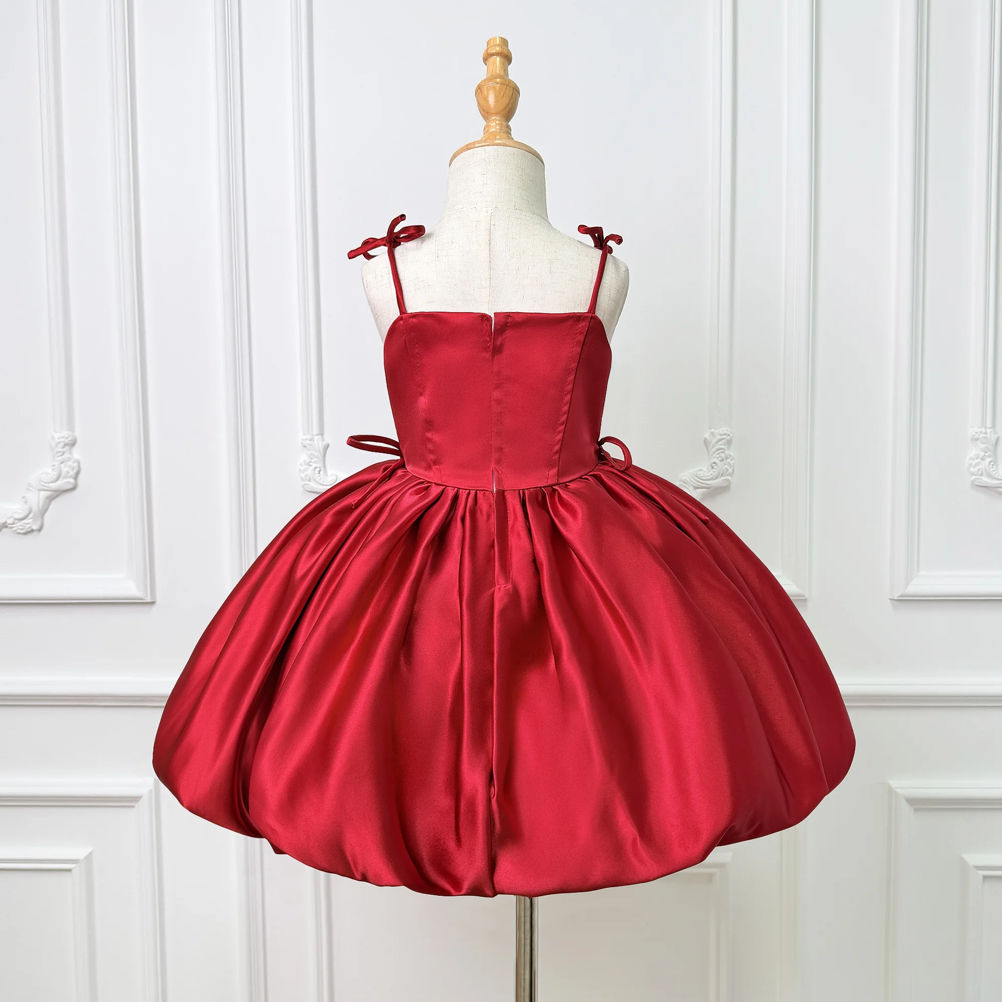 Sommer-Party-Hochzeitskleid für Mädchen, Weihnachtskostüm, elegantes Brautjungfernkleid, Geburtstags-Tutu, Prinzessinnenkleid, Mädchen-Neujahrskleid, Ballkleid, Vestido – Detail 4