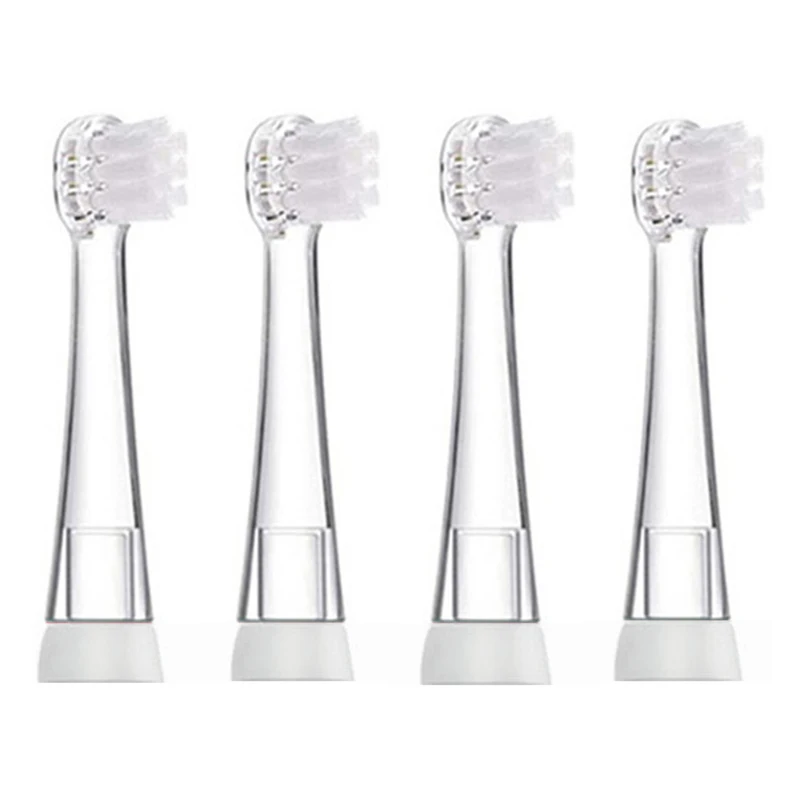 Toddler Baby Toothbrush Replacement Heads for Seago SG902/SG602 Electric Toothbrush Heads 0-3 Years Oral Hygiene Care Soft Dupon