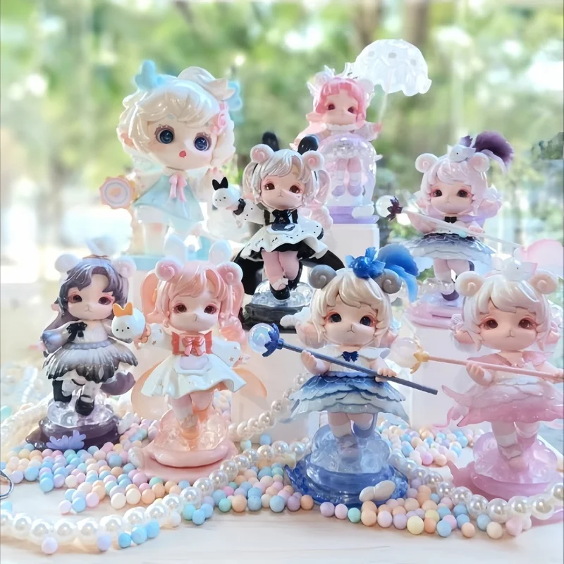 Mimia The Secret Of Water Series 2 Kawaii Anime Action Figure Statue Model Cute Decoration Ornaments Children Toys Birthday Gift