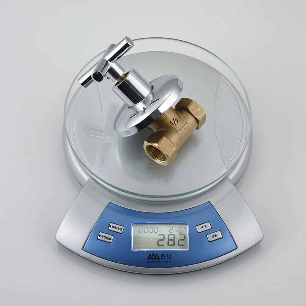 Copper Concealed Valve Built for Wall Mounted Shower Systems Requiring Reliable Operation in Solar Water Applications