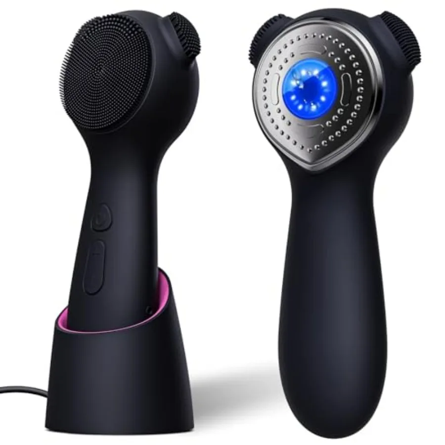 Rechargeable Silicone Face Scrubber Exfoliator Brush