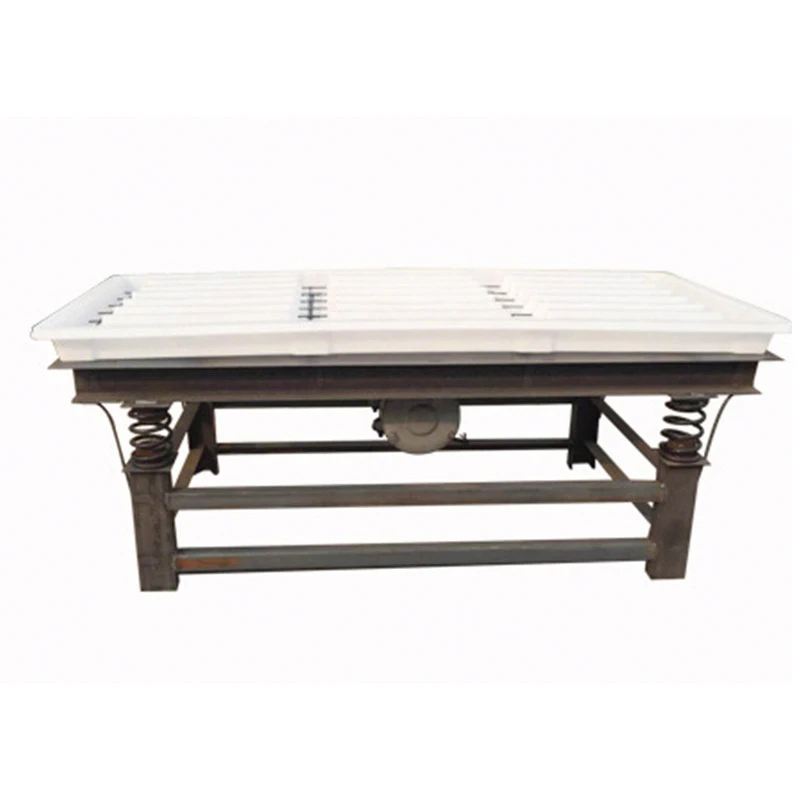Customizable New Condition Vibration Platform Table Animal Husbandry Equipment For Cement Manure Leaking Plates Manufacturing