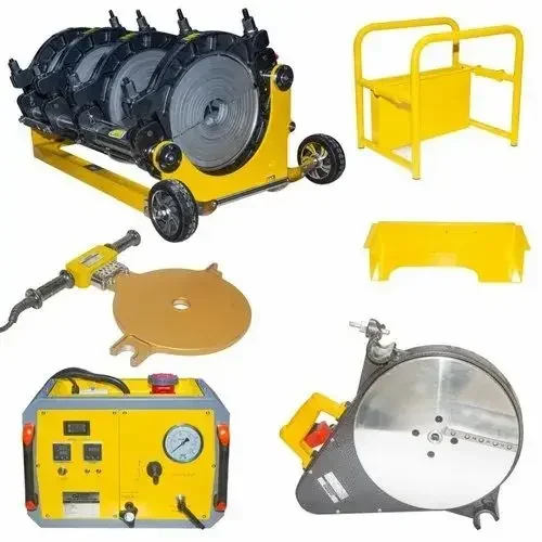 

High-efficiency Dn63-1000mm yellow custom portable PPR pipe butt welding machine for high-density polyethylene pipe