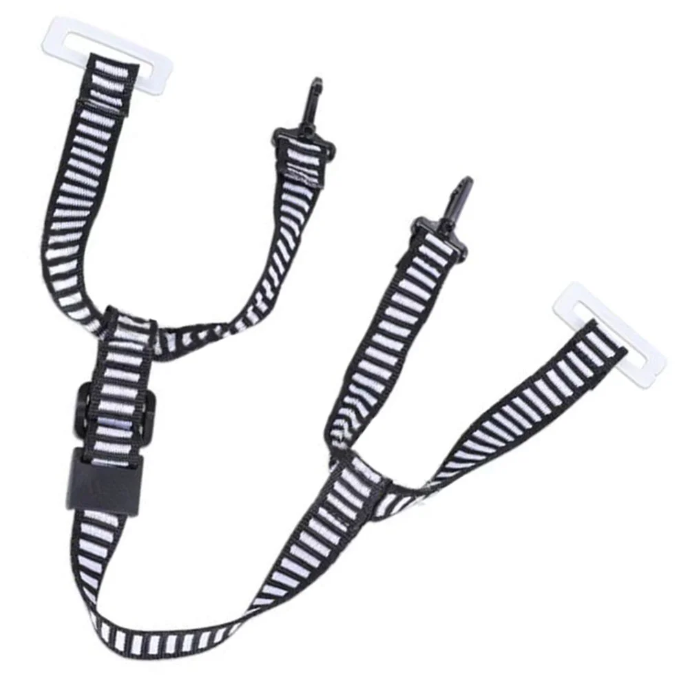 Safety Accessories Y-shaped Chin Strap Four-point (black) 1pcs Hockey Helmets Straps Lifting