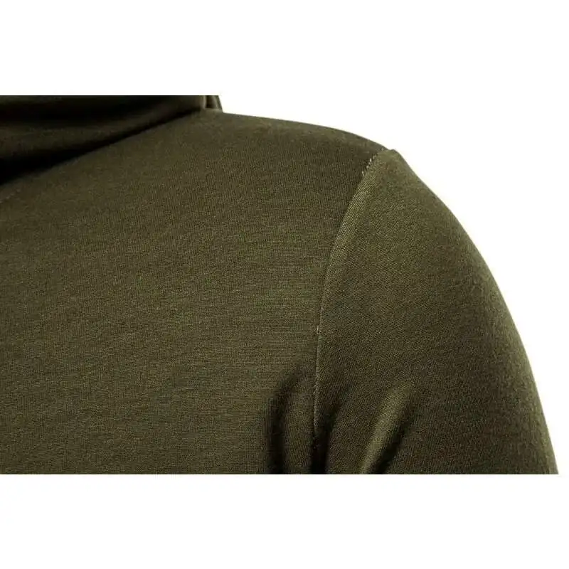 Medium Irregularly Hooded Pullover And Spring Men's Split Autumn New Long Sweater Jacket