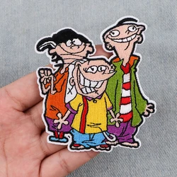 Funny Boy Embroidery Patch Cartoon Iron On Patches For Clothing Thermoadhesive Patches On Clothes DIY Sew Badges