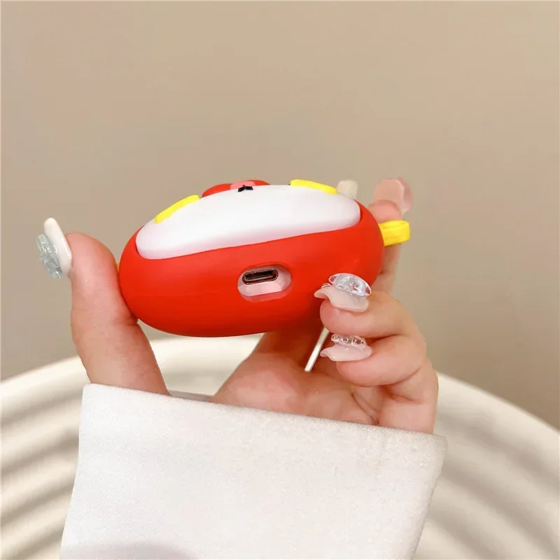 Cartoon Dragon Case for AirPods 4 Airpod 1 2 3 Pro Pro2  Bluetooth Earbuds Charging Box Protective Earphone Case Cover