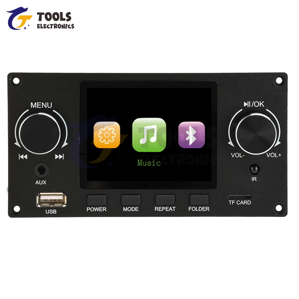 2,8-дюймовый цветной TFT-экран, модуль платы декодирования звука без потерь, поддержка I2S, цифровой аудиовыходной плеер, TF, USB-вызов