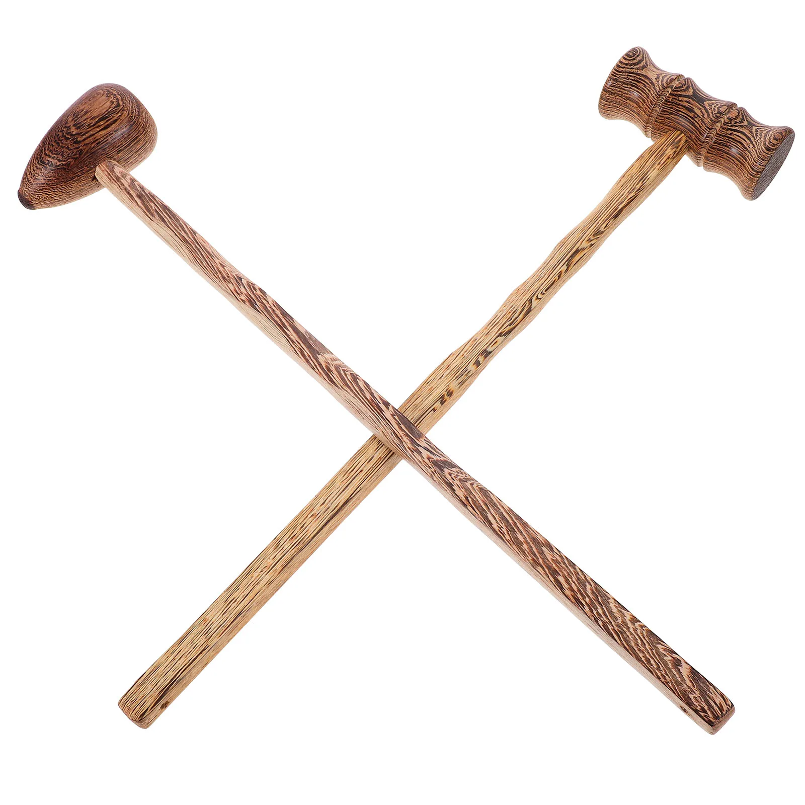 

2 шт., молоток для утиных яиц, бамбуковая массажная палочка для суставов для релаксации акупунктурных точек тела, шеи, спины, мышц, инструмент для терапии меридиана