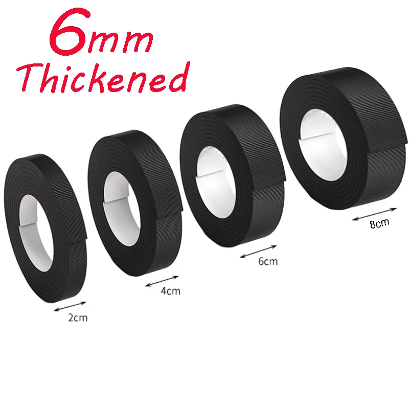 Thicken Non Slip Furniture Pads Self Adhesive Rubber Mute Mats Table Chair Foot Protection Pad Bumper Anti-Slip Pad DIY Shape