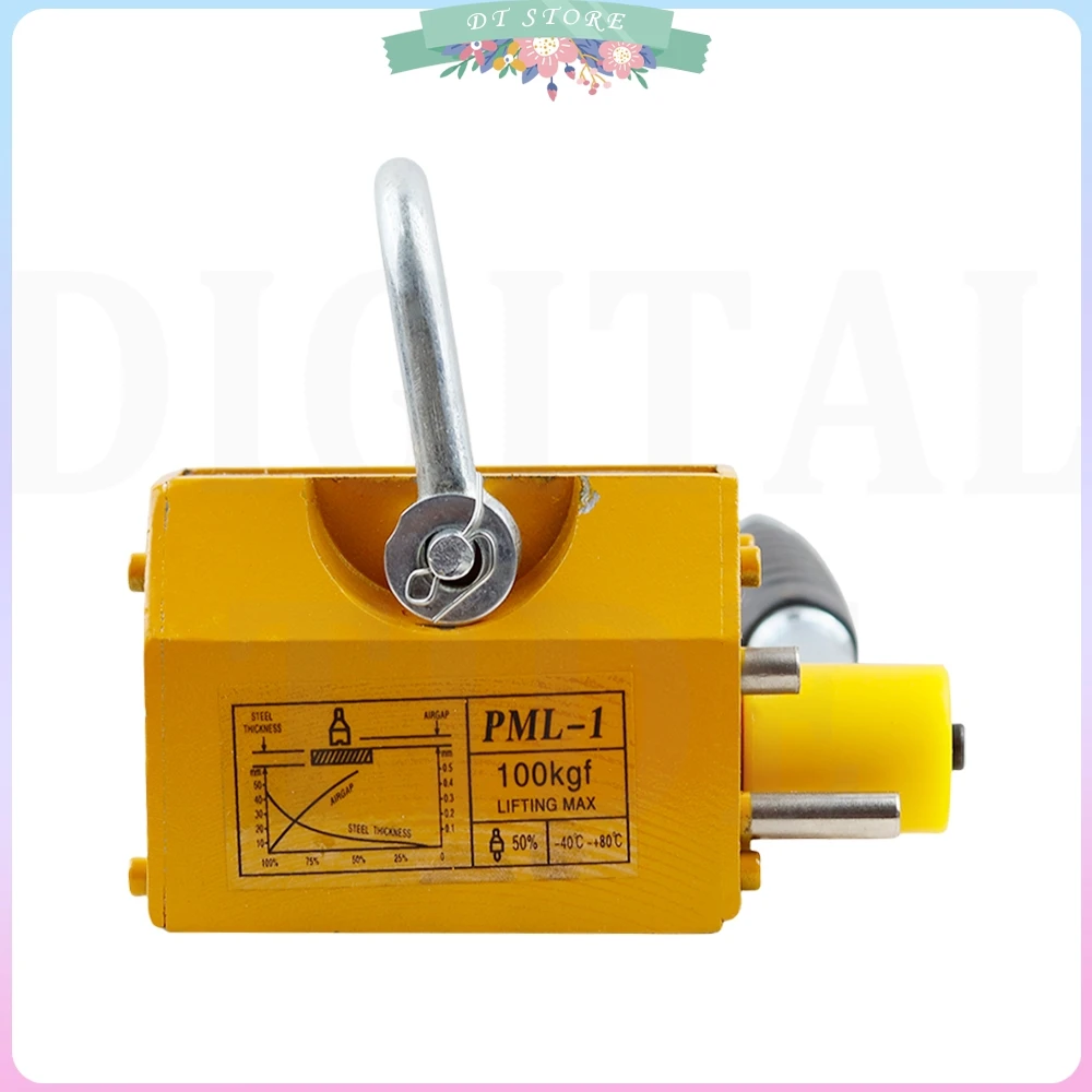 Magnetic Lifter 600KG 400KG Heavy Duty Lifting Magnet Hoist For Doing Steel Projects Heavy Industry Hoisting Magnet