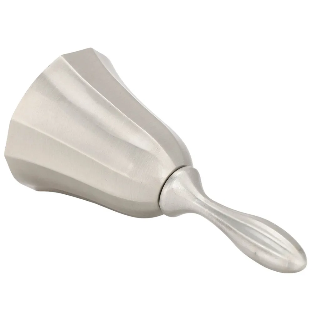 Handbells Alloy Hand Call Bell Antique Finish Tin Wedding Bell Ringing Bell For Restaurant