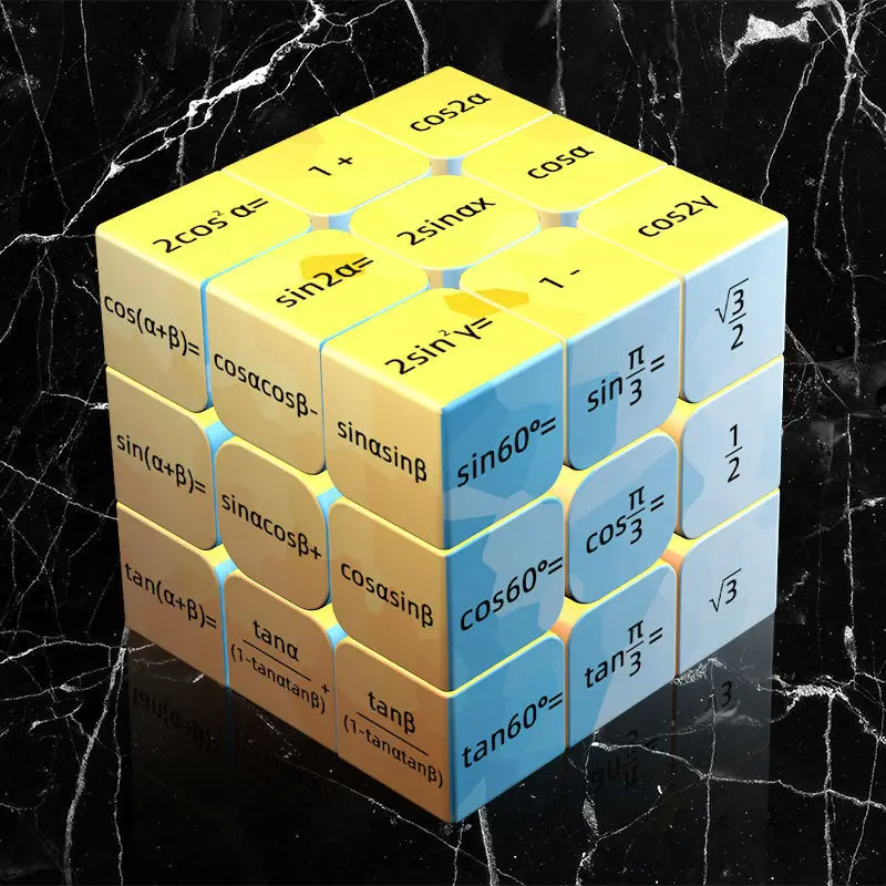 3X3X3 Magic Cube สารเคมีตารางธาตุฟิสิกส์ Cube นักเรียนคณิตศาสตร์ภาษาอังกฤษสูตร Magico Cubo การศึกษาการเรียนรู้ของเล่น