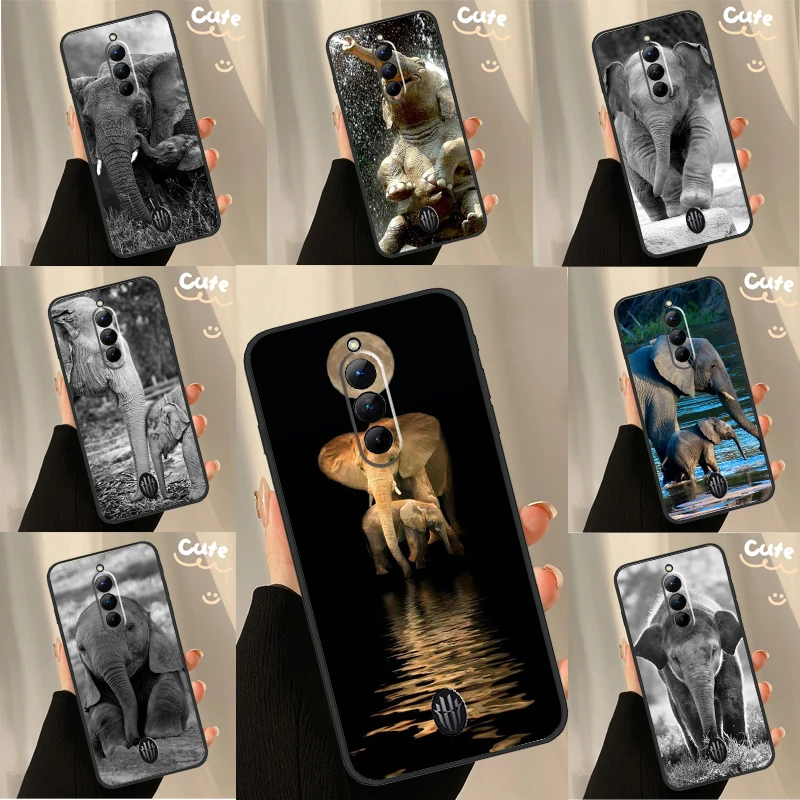 Baby Elephant Moon … - image