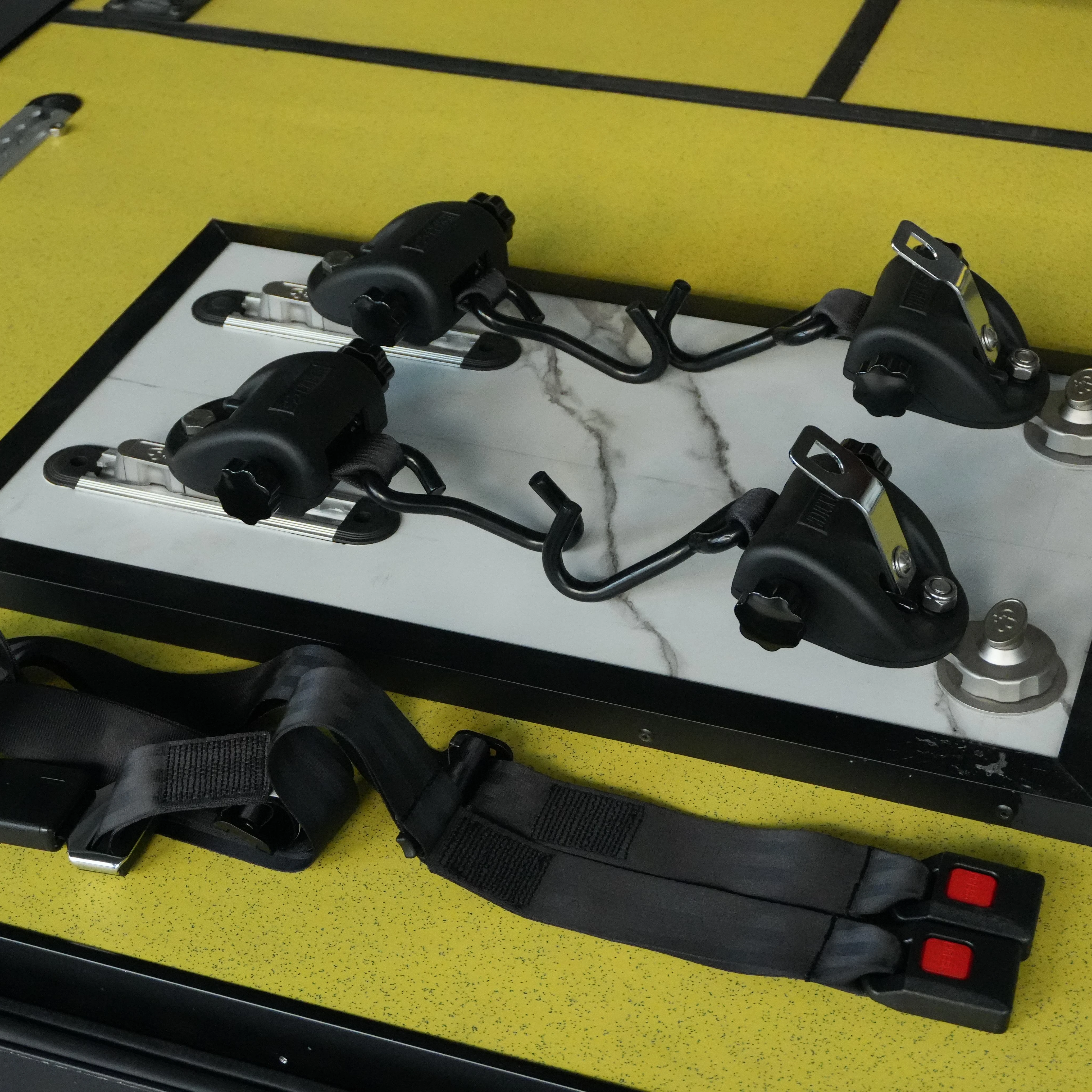 

Universal Car Rail-Type Wheelbase Wheelchair Restraint System New for Replace/Repair Wheelchair
