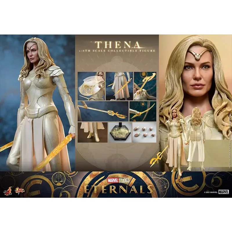 

[Genuine stock] HotToys 1/6 MMS628 Thena action figure model toy restored movie collector's edition hot-selling decorative gift