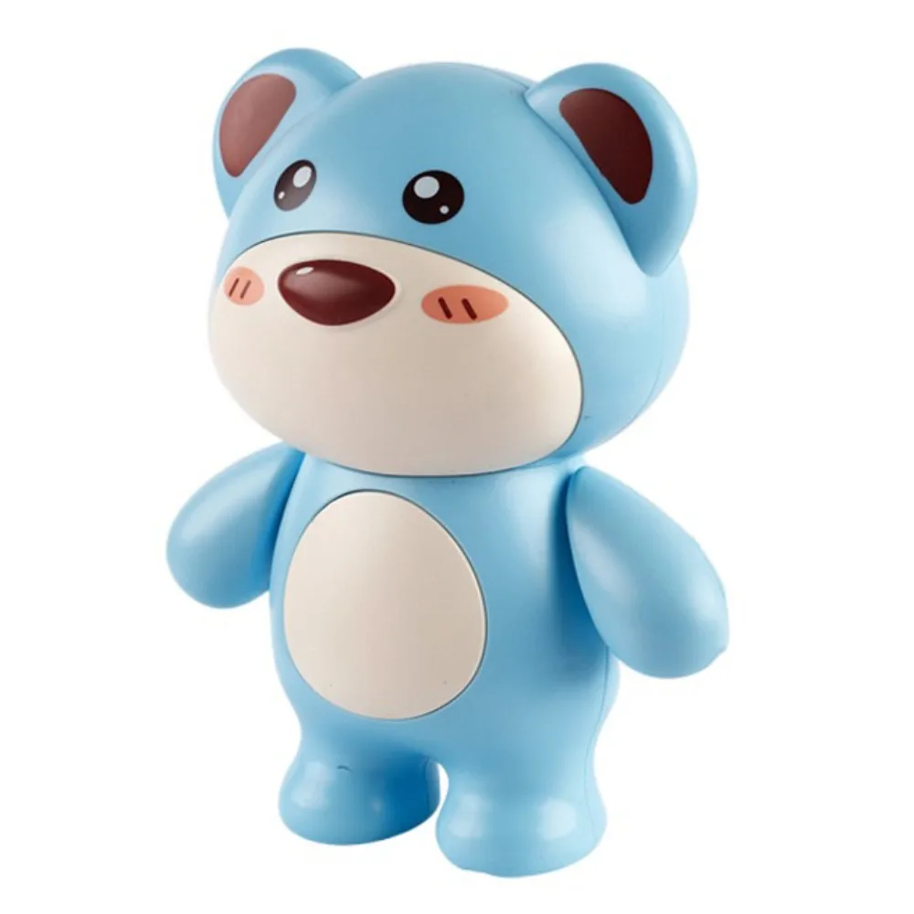 

Savings Tank Cute Bear Piggy Bank Decorative Arm Movable Little Money Boxes Blue Pink Bear Kids Storage Box Children/Kids