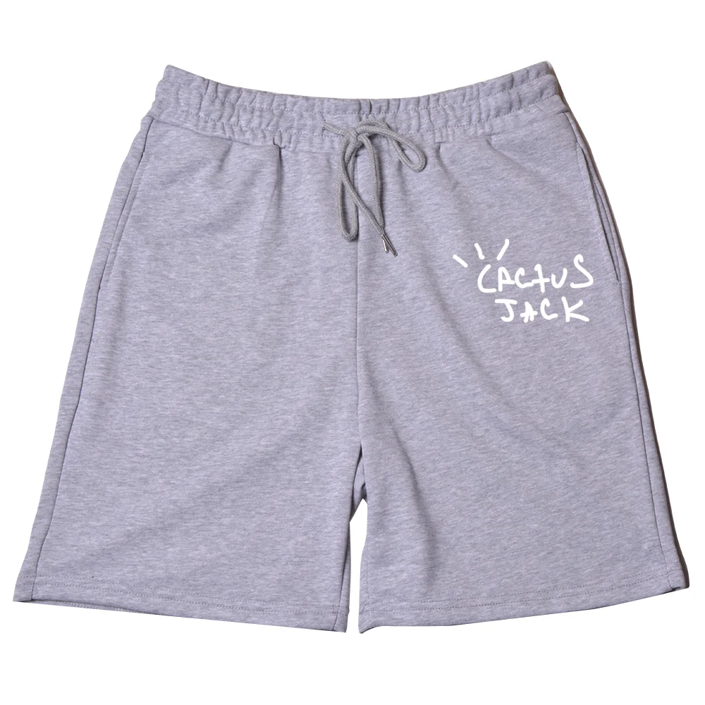 Cactus Jack New Beach Shorts Gym Sports Shorts Comfortable, Pure Cotton Breathable Daily Cool ASTROWORLD Casual Shorts