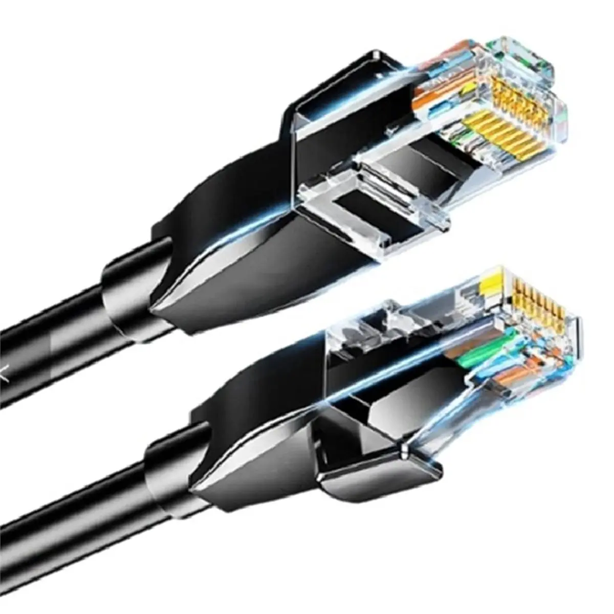 A85P Ethernet Cable Cat6 Lan Cable High Speed 10Gbps RJ45 Internet Cable Network LAN Cord for PC TV PS5 3 Meter