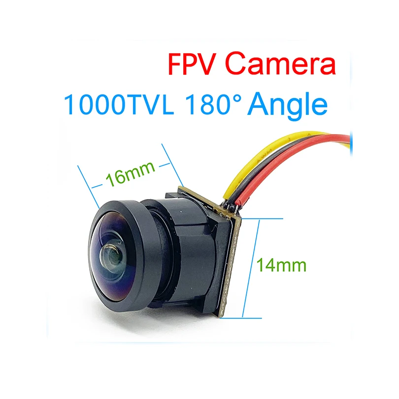 FPV Mini Digital Video Camera 1200TVL / 1000TVL 1000 Lines 2.8mm Lens CMOS HD /  Analog FPV Camera For RC Racing Drone