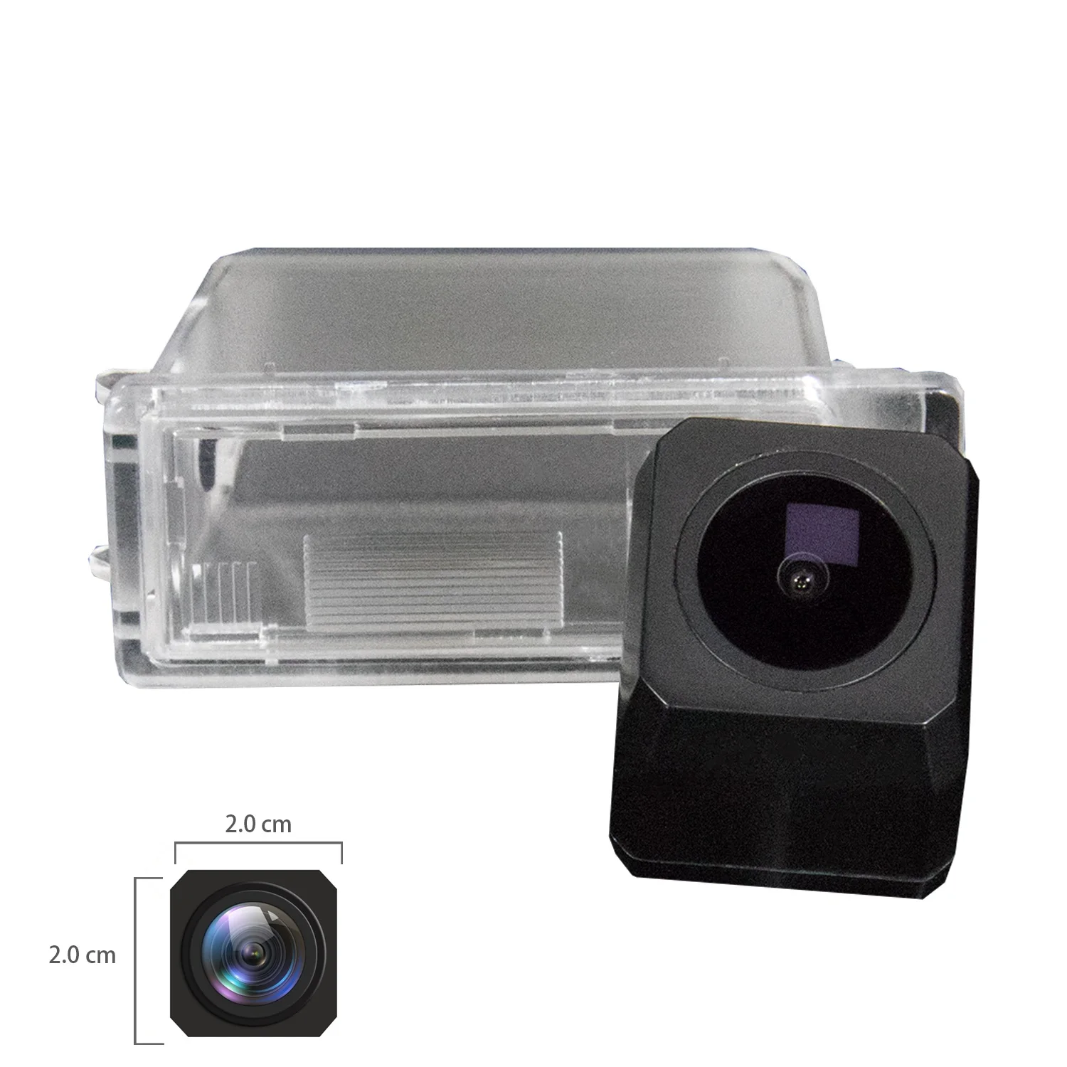 HD 720P Rear View Night Vision Parking Camera for FORD Kuga 2013-2015, License Plate Light Reversing Backup Waterproof Camera