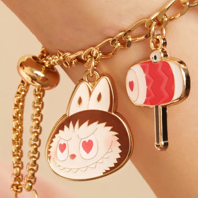 POPMART THE MONSTERS Catch Me If You Like Me IWatch Series Chain Strap Cute Anime Figure Ornaments Collection Gift