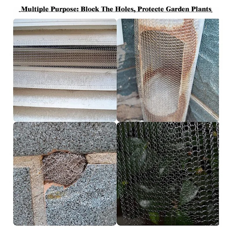 VEHO-Stainless Steel Metal Mesh Insect-Proof Net Fly-Proof Net Rat-Proof Filter Net Seedling Protection Net