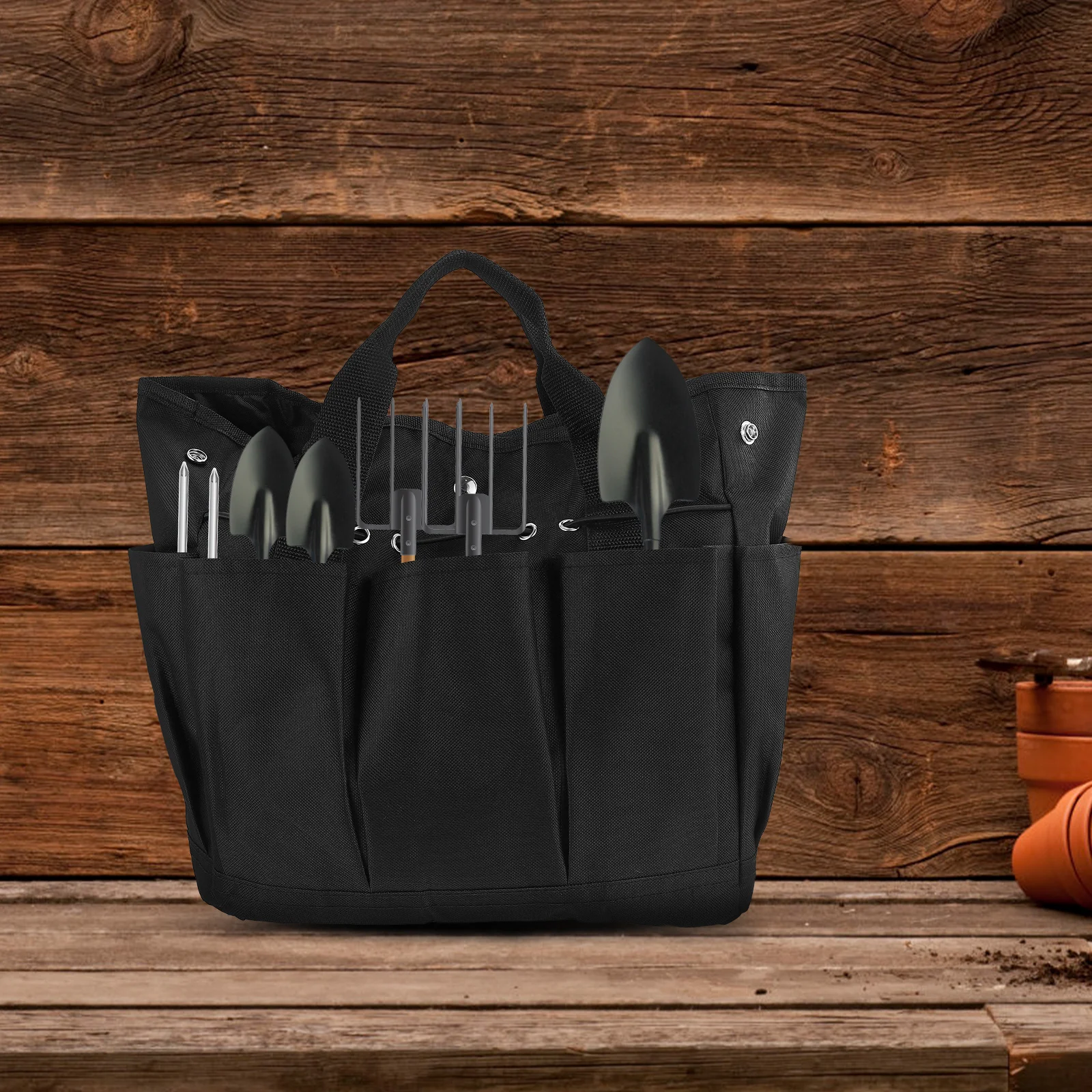 

Garden Tool Bag Oxford Fabric Durable Storage Pouch ganizer Tote Tools Carrying Women Gardening Kit Shovel Spade