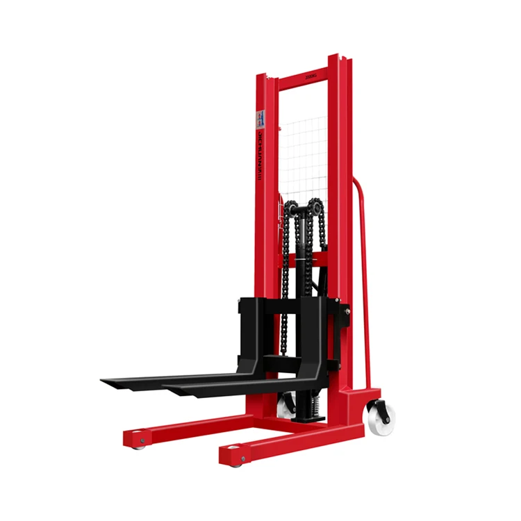 Manual Stacker Forklift  Hand Lifter Pallet Truck Electric Stacker