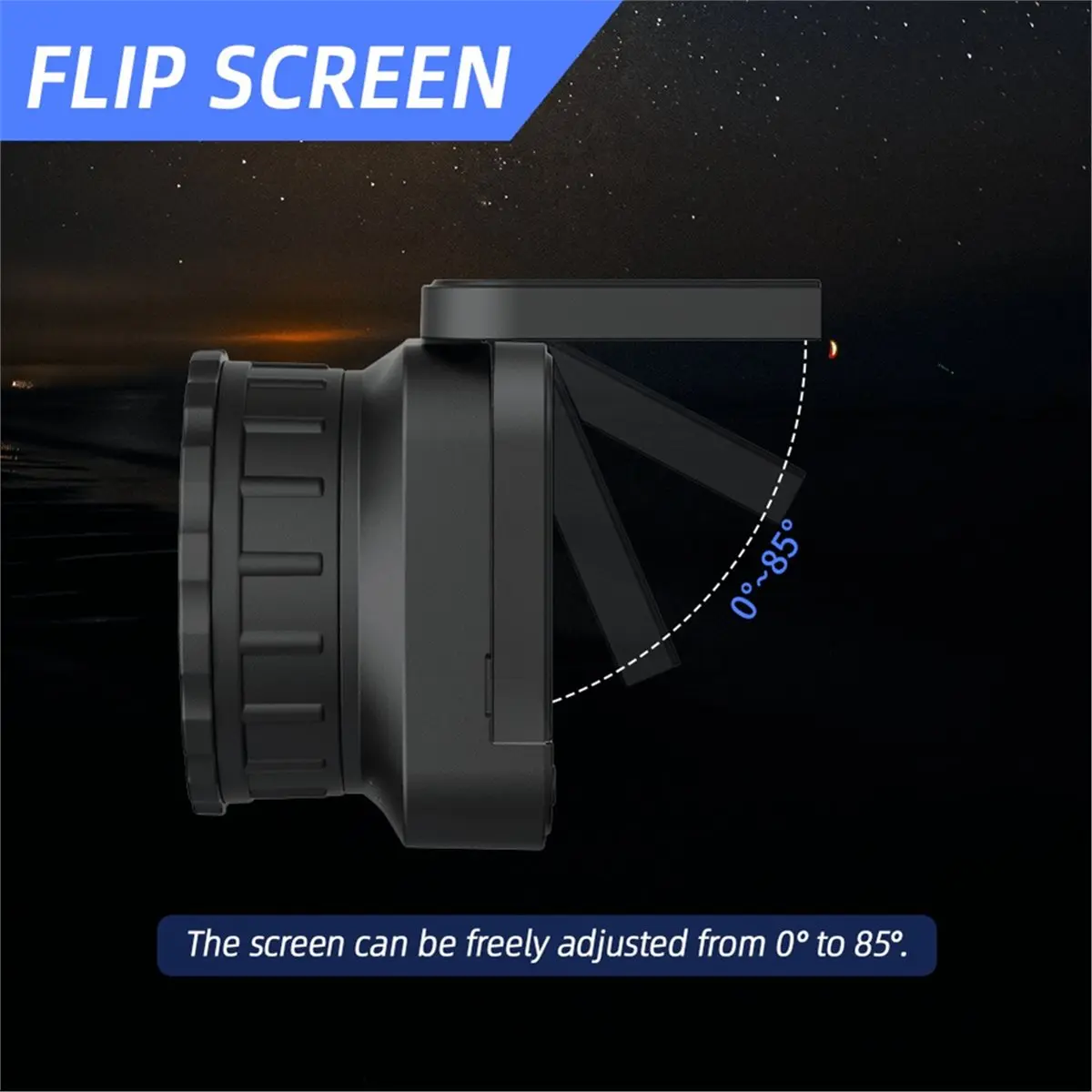 BHBL New 2.8-Inch 2.4GHz 4K HD WiFi Electronic Eyepiece 64MP Wireless Control Telescope Camera Universal Astronomical Mirror