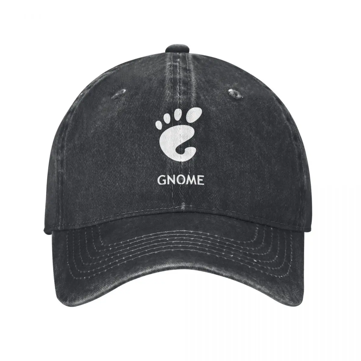 Linux Gnome Baseball Caps Casual Cotton Retro Snapback Hats Unisex