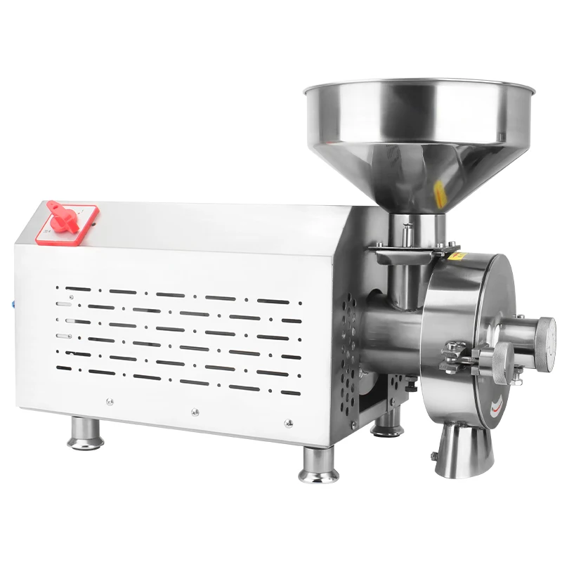 Hot SY-3500W Commercial Electric Flour Milling Machine Corn Cassava Mill Machine Peanut Chili Mill Grinder