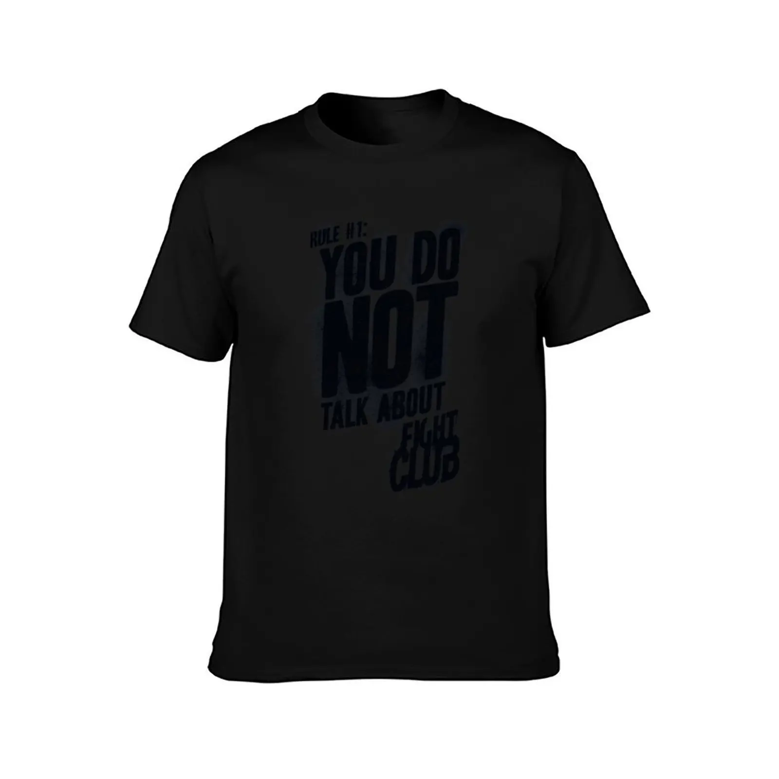 fight club rule 1 brand T-Shirt blanks boys animal print T-shirt men