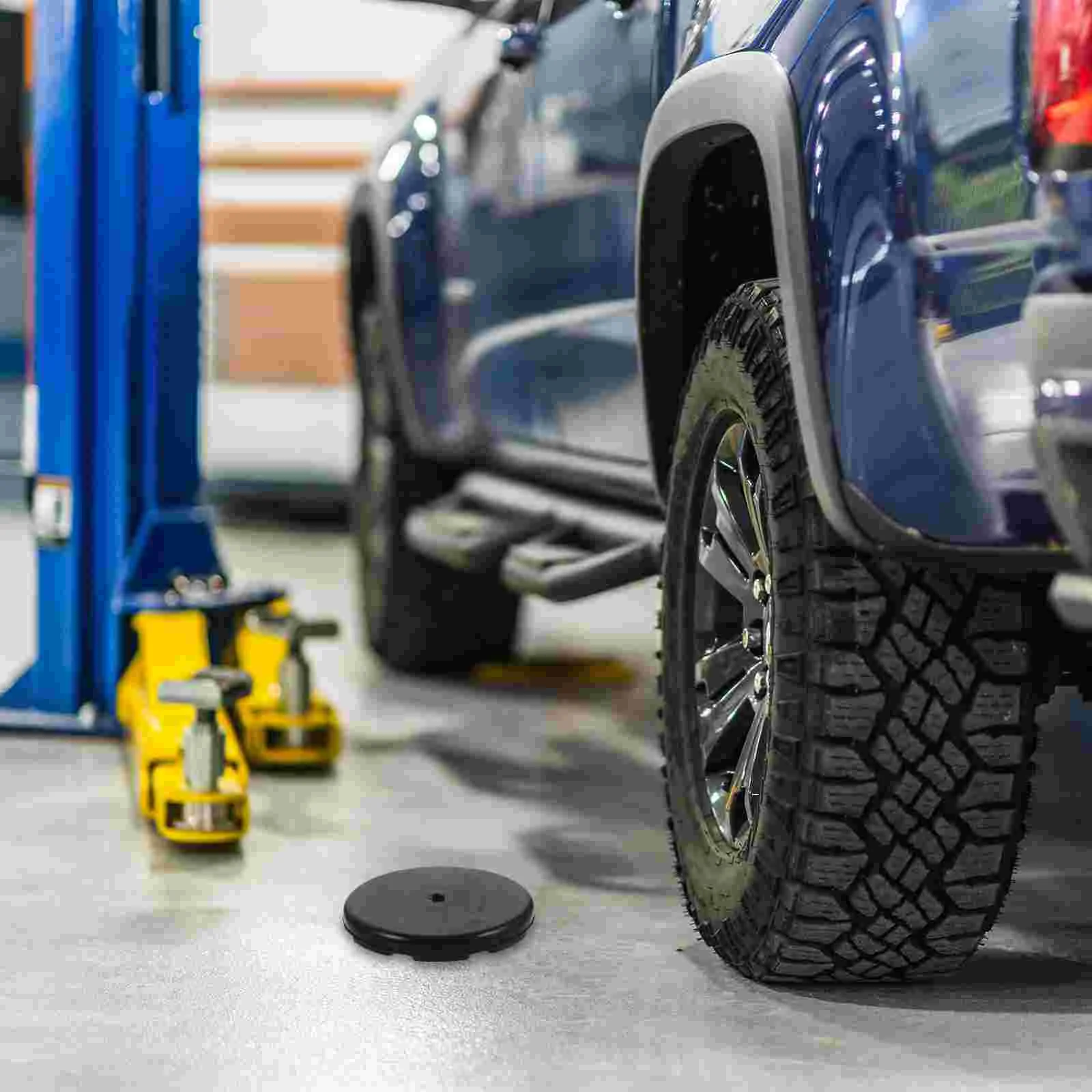 

4pcs Rubber Floor Jack Pads Replacement Jack Pads Jack Stand Rubber Pads Lift Parts floor jack adapter