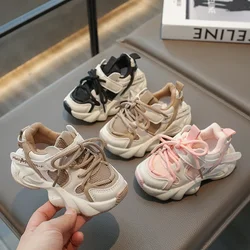 New 2024 Summer Baby Children Sneakers for Boys Girls Mesh Breathable Casual Shoes Kids Non-slip First Walkers Shoes Toddler