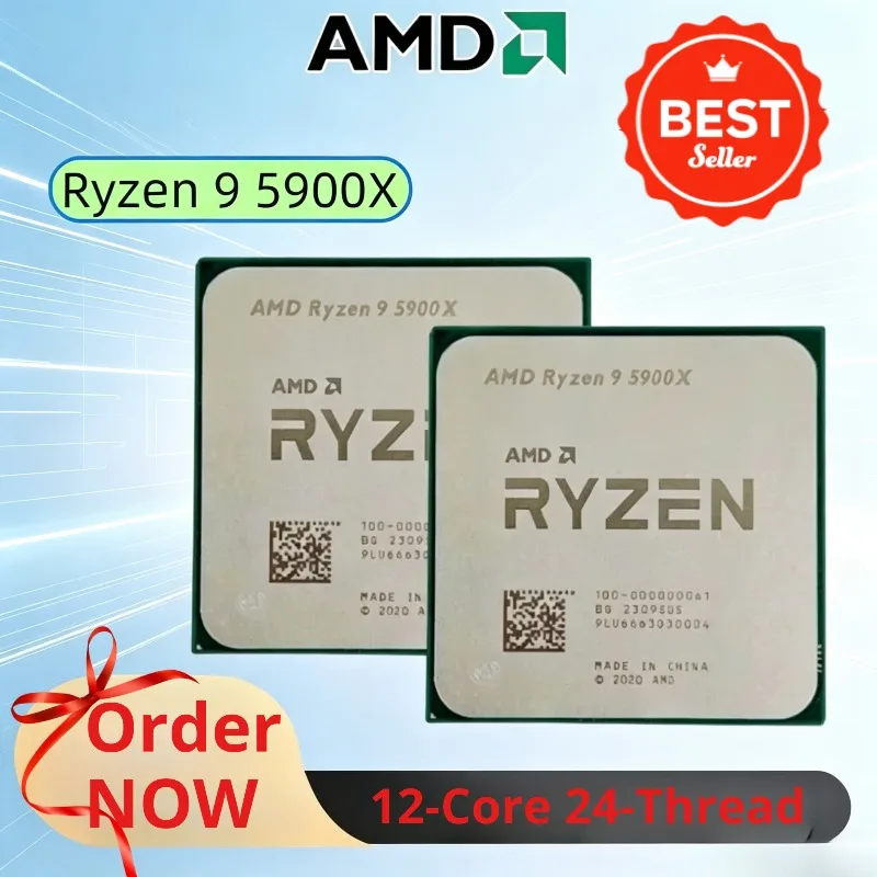 

100% Brand New AMD Ryzen 9 5900X R9 5900X 3.7GHz--4.8GHz 12-Core 24-Thread CPU Processor 7NM L2=6MB L3=64M Socket AM4 Hot Sale