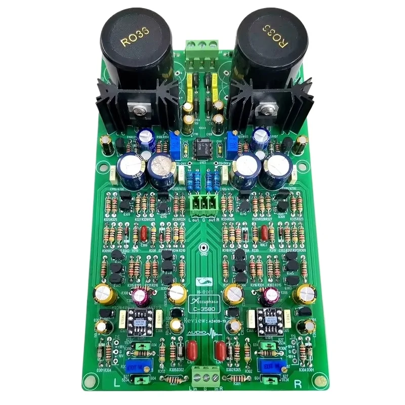 Class A preamplifier finished board C-3850 preamplifier + linear regulated servo power integrated board