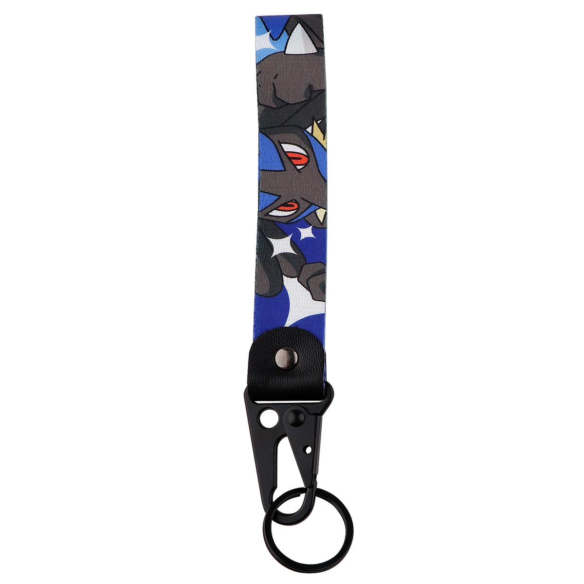 Cute Gengar Key Chain, Anime Game Lanyard