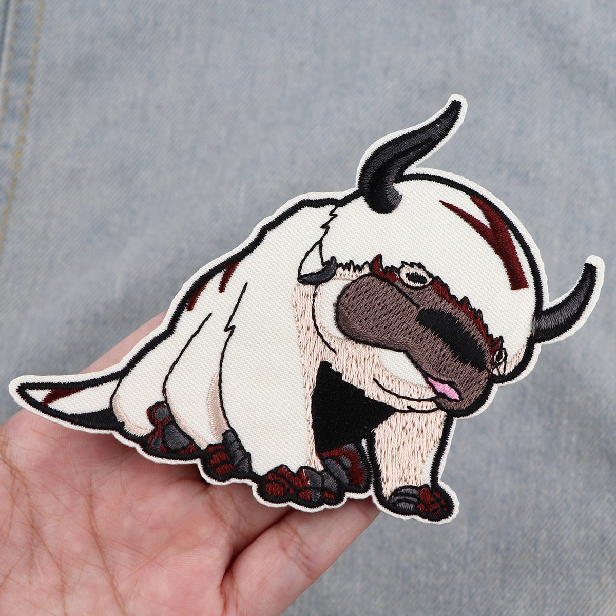 

Cartoon Avatar Embroidery Patches For Clothing Cute Animal Patches For Clothes DIY Iron on Patch On Clothes Sticker