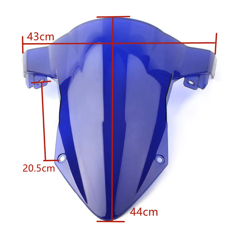 Motorcycle Windscreen Windshield Double Bubble Deflector Protector For BMW S1000RR S 1000RR S 1000 RR HP4 2019-2020