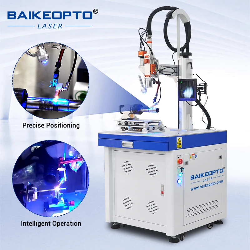 2000W  Air Cooling Automated Fiber Laser Platform Welding Machine