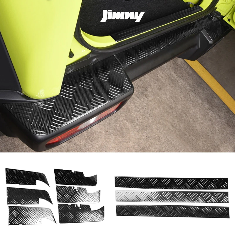 For Suzuki Jimny Jb64 Jb74 2023 2022 2021 2020 2019  Car Accessories Front Bumper Trim Front Guard Cover Car Styling Protection