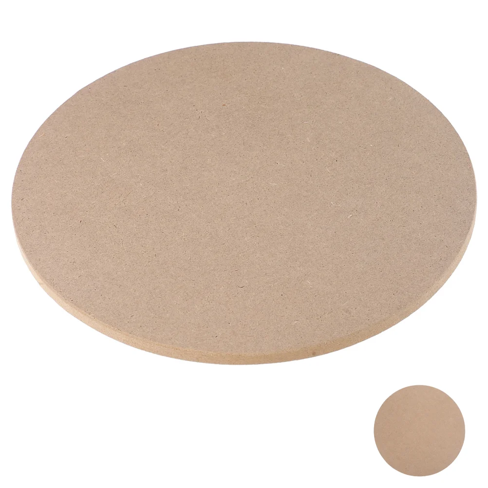 

Clay Ceramic Tools Density Board Round Discs for Crafts Sculpture Material Making Base Plate Drying Light Brown