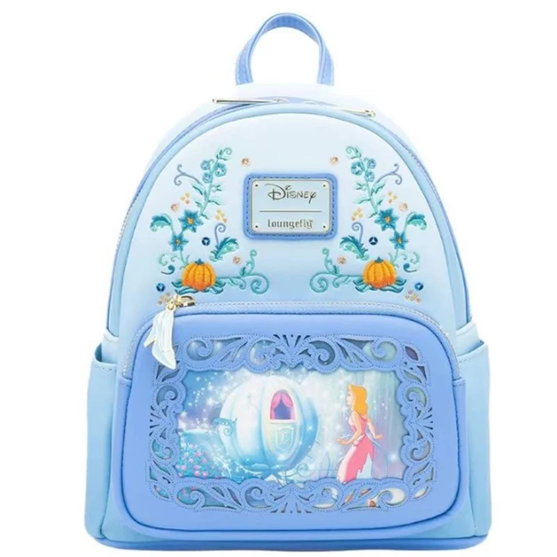 De kleine zeemeermin Ariel Fireworks Villains Ursula Mini-rugzak Lady dubbele schouderrugzakken