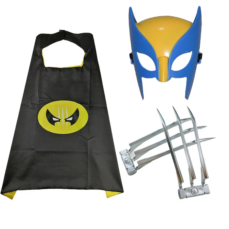 Wolverine Claw X mężczyźni łapa ostrza Cosplay płaszcz maska bohater broń logan kostium na Halloween rekwizyty urodziny prezent na boże narodzenie