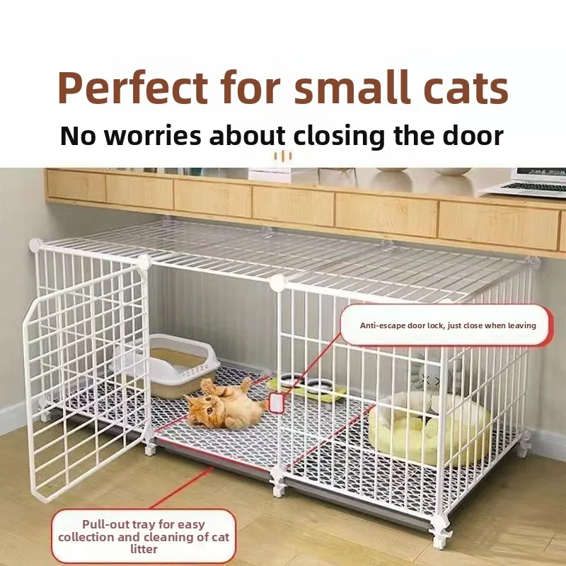 

Indoor Cage Toilet Inteated Not Occupng Space Large Free Space for Kittens House Pet Supplies Furniture
