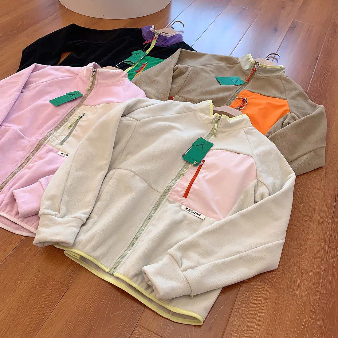 Unisex Outdoor Fleece-Jacke für Paare, Geeignet für Felsklettern, Wandern, Camping, Angeln, Bergsteigen, Reisen und Sport – Detail 3